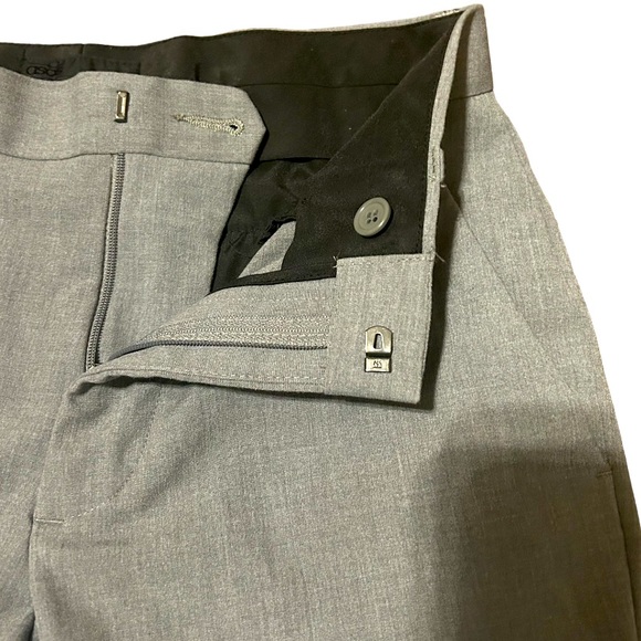Asos Design WOMEN'S Gray Polyester Skinny Dress Pants/Trousers Size 26 - Picture 2 of 7